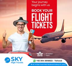Cheap Flights Air Ticket Booking & VISA Tourist Visit Study Work