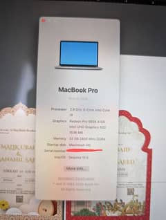 MacBook pro 2018