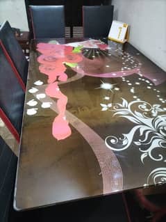 Dining table with Chairs – used | Stylish & Comfortable