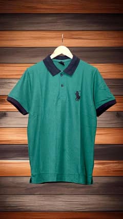 *Product Name*: 1 Pc Men's Cotton Plain Polo Shirt