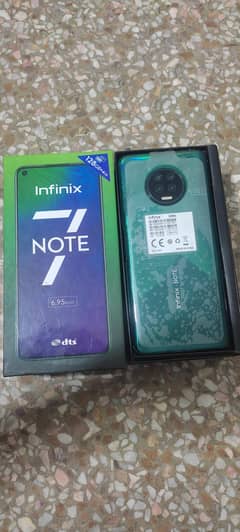 Infinix note 7 with box