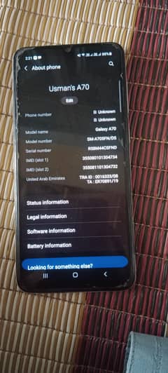 Samsung A70