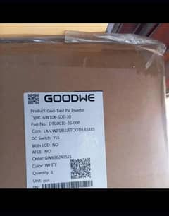 goodwe inverter12kw. 03134934549