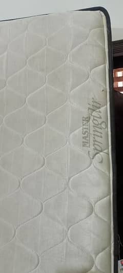 Chick Deco King Bed with Cozy Mattress - In Good Condition!
