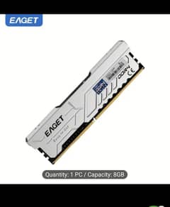 Eaget 8gb 3200mhz Gaming ram stick.