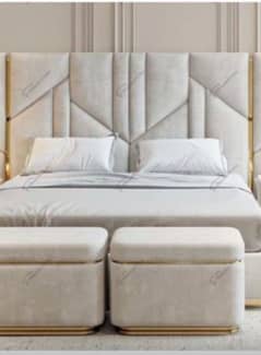 King bed with side tables