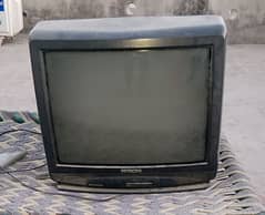 Hitachi TV /black color / color TV / made in Singapore