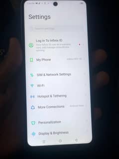 infinix hot 30 8gb 128gb box with charger no open no repair back karab
