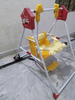 Sturdy Baby Swing with Safety Belt – Gently Used