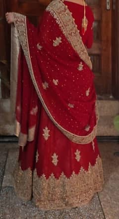 baraat bridal lehenga