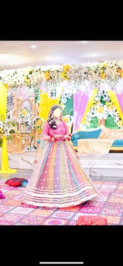 Mehndi dress used once