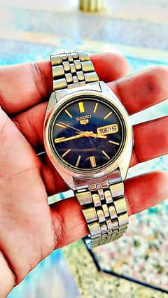 Seiko 5 automatic transmission watch ⌚