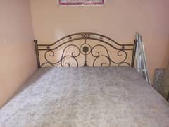 Heavy Iron Full Size Bed with Mattress