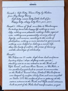 handwriting