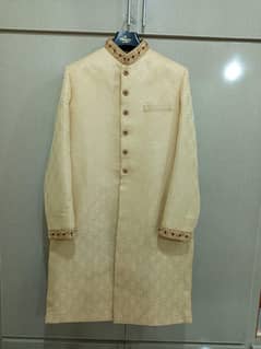 BRANDED DULHA SHERWANI with KULLA & KHUSSA
