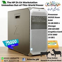 Hp Z4 G4 Workstation EID Offer2025 with GTX 1060 6 GB Only 79000