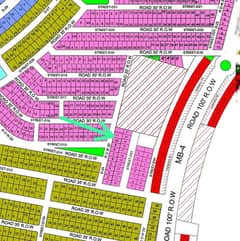 6.25 Marla plot Available For sale in D block SAt the prime location of Citi housing Jhelum