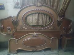 deco paint bed and dressing table