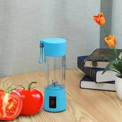 USB chargeable Juicer Blender 6 Blades, 380 ML