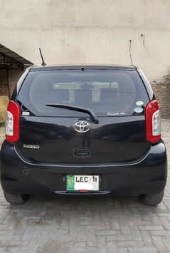 Toyota Passo 2014 Model 2018 Registered Black lush Condition