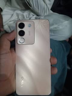 Vivo v29e 5G only back glass crack for sell 9/10 condition 8+8 256 gb