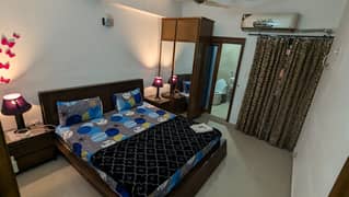 TWO BED APARTMENT AVAILABLE FOR RENT ON DAILY WEEKLY E-11/2 MARKAZ