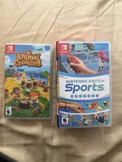 Switch sports and animal crossing new horizons