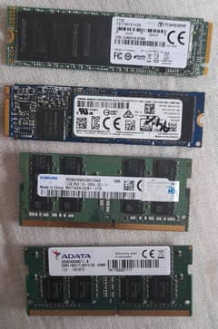 1TB ssd, 512Gb ssd nvme & RAM DDR4