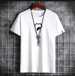 Men's cotton Jersey printed Half T‐shirt 1 pc