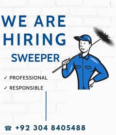 Sweepers Needed!