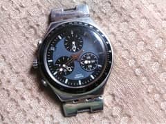SWATCH Irony Stainless Steel Water Resistant Original