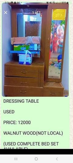 Dressing table