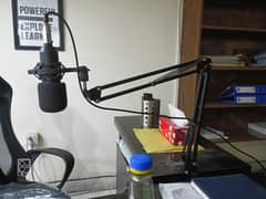 BME V8s woth sound card podcast Microphone