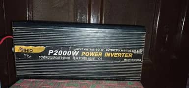 2000W inverter pure sine wave