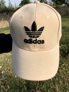 Mens Adidas Improted Caps 100% Polyester Fabric Premium Colour (Skin)