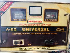 A-25 Universal Automatic voltage stabilizer