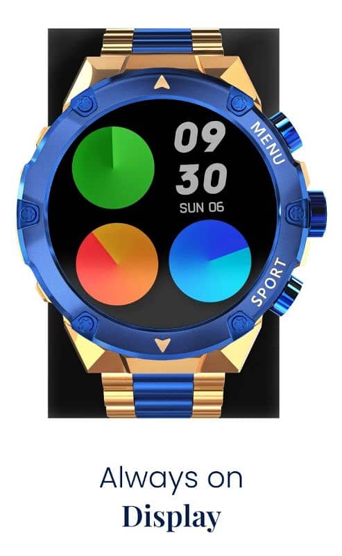 Zero VOGUE smart watch (always on- Amoled display) 3