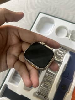 Series 9 ultra watch a very little scratch on screen