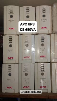 APC UPS 650VA Fresh Stock/APC UPS 750VA Fresh Stock/APC Smart UPS Stok