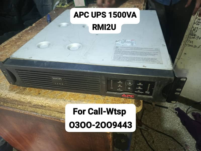 APC UPS 650VA Fresh Stock/APC UPS 750VA Fresh Stock/APC Smart UPS Stok 12