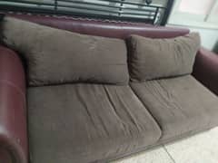 Leather sofa