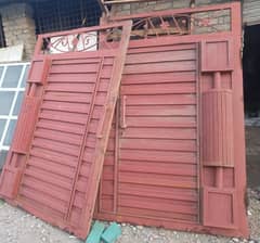 WhatsApp # 03438547595 beautiful design gate 9ft wide