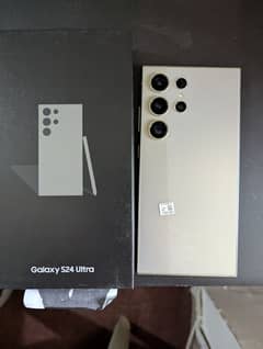 S24 ultra 512GB storage 12GB Ram non pta with Box