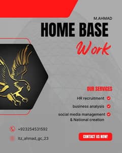 home base work . . .