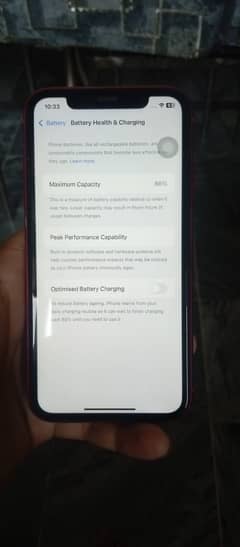 Iphone 11 86 battery health 10/10 waterpack Jv 64gb