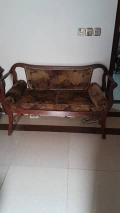 Wooden Sofa Set for Sale