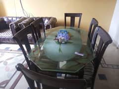 dining table with 6 chairs