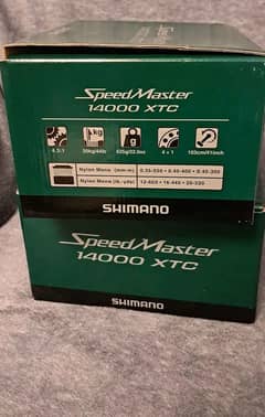 Fishing reels Shimano speedmaster xtc 14000