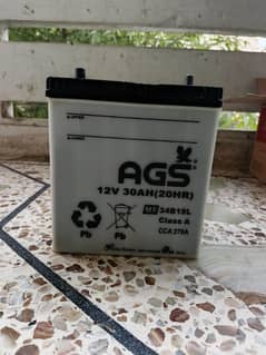 AGS Battery 30 Ah 12 Bolt