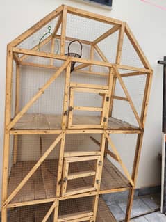 Beautiful New Wooden Cage